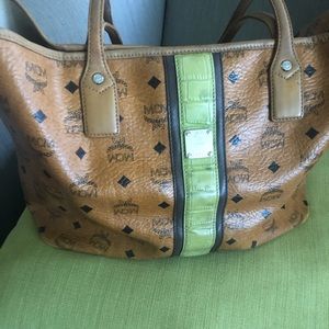 Vintage Authentic MCM Tote Bag